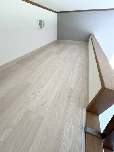 ロフトは寝室にも物置にも使えるのでお部屋広々♪