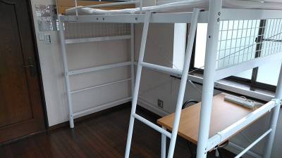ロフトベッド設置済み