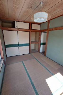 眺望の良い２階和室です