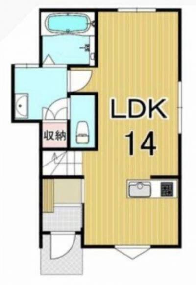 LDKは14帖。カウンターキッチンです⭐︎
食洗機もあり♪