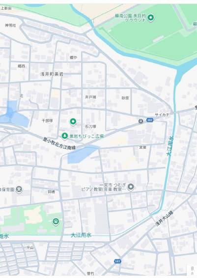 一宮市ハザードマップ　浸水の記録ありません