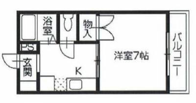 バストイレ別で収納もバッチリ！