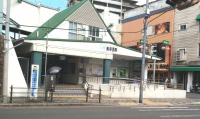 JR阪和線_美章園駅
徒歩５分