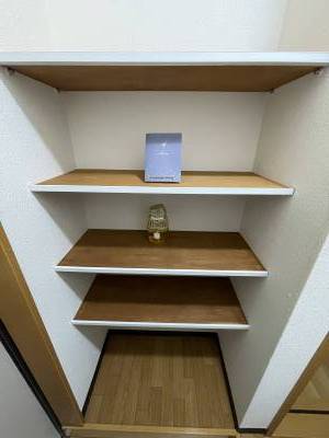 シューズや小物置けて便利な玄関