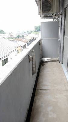 広々バルコニー〓物干金物