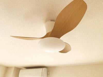 オーナーも大好き(^^♪シーリングファンライトってこれの事♪