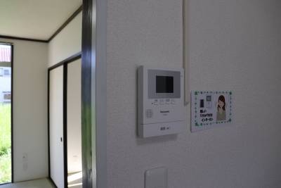 インターホン付き