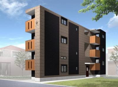 デザイナーズなオシャレなイメージパースですね。