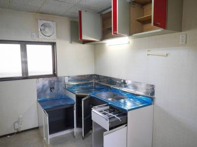 キッチンは、大容量の収納があります。