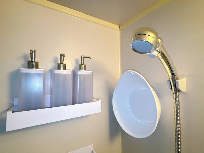 ウルトラファインバブルシャワーヘッドとメタルホース(^^♪