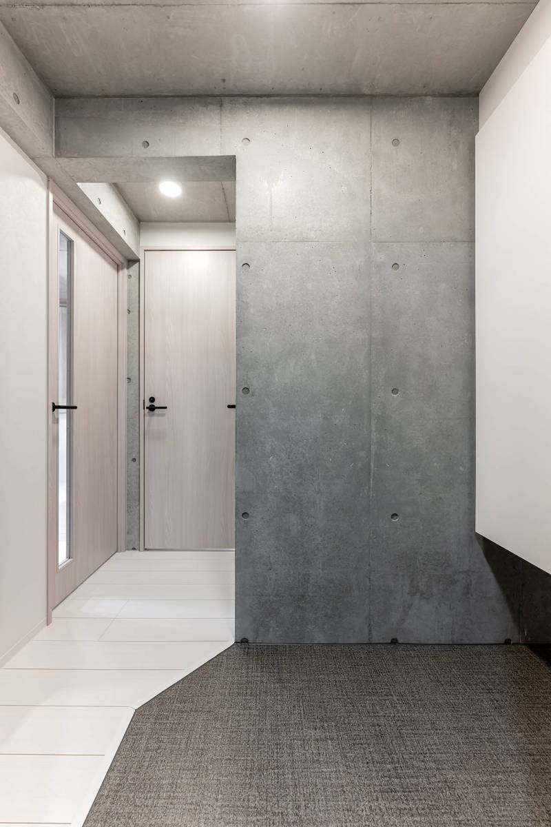 コンクリート打ちっぱなしがかっこいいですね。