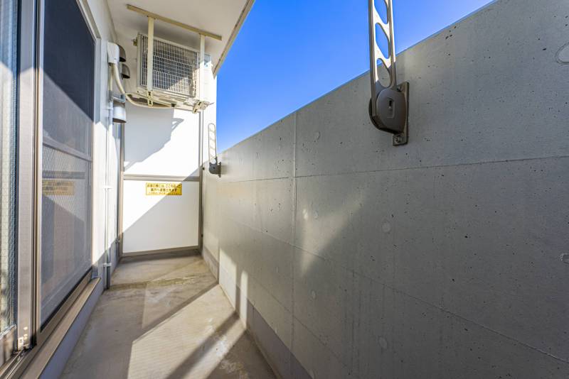 ベランダも広々です