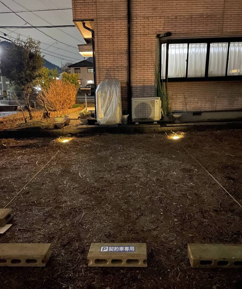 月極駐車場を確保済みです