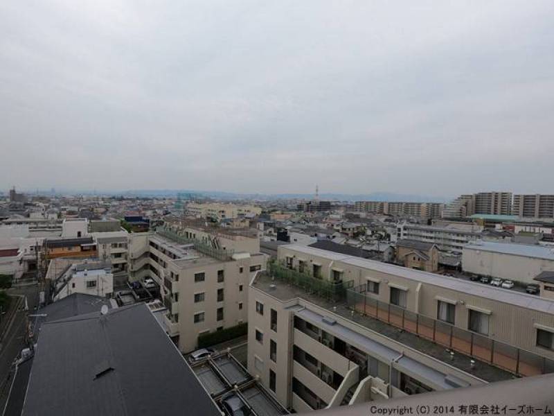 ベランダからの景観です