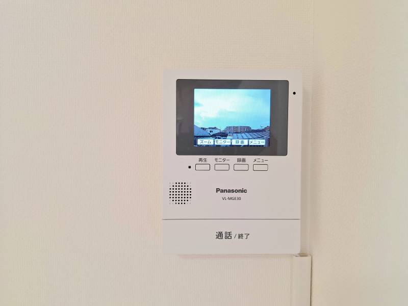 新品モニター付きインターホンあり