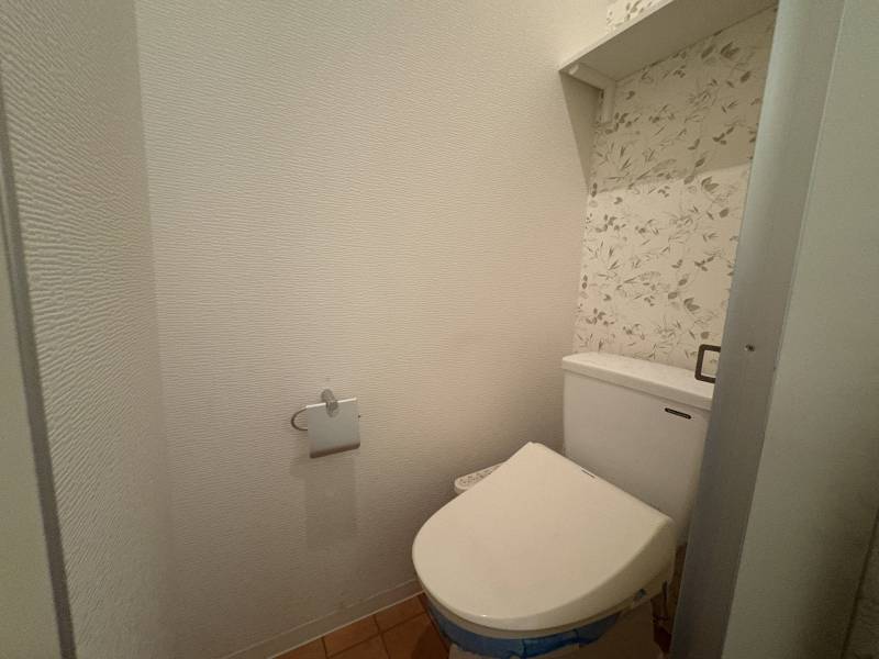 トイレはウオシュレット付きです