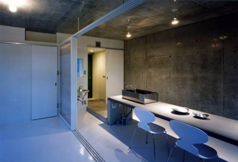 コンクリート打ち放しが
綺麗なお部屋