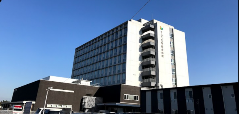 車４分総合病院。
近隣にローソン、薬局、カフェ、役場あり