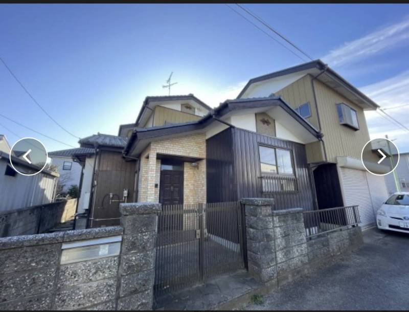 玄関から庭への入り口