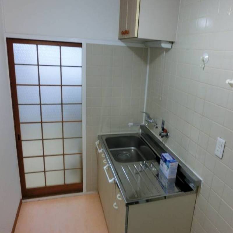 新設シンク１２０ｃｍ　吊り戸棚６０ｃｍ