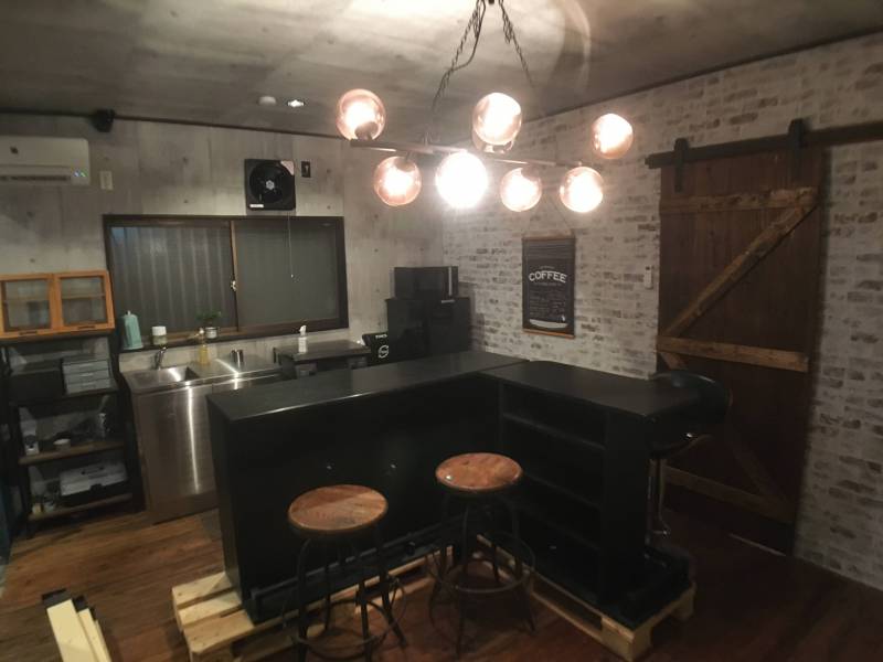 カフェバー風キッチン