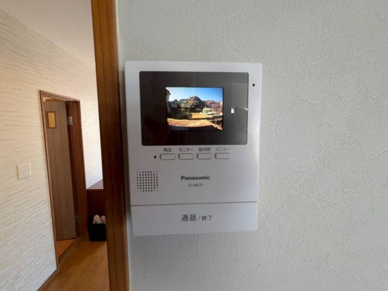 テレビモニターインターフォン付きです