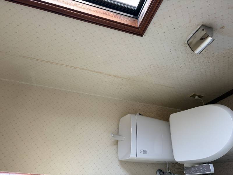 トイレ、新品交換直後