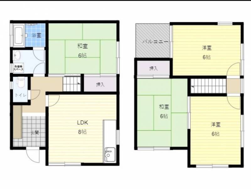 4LDK間取り図になります