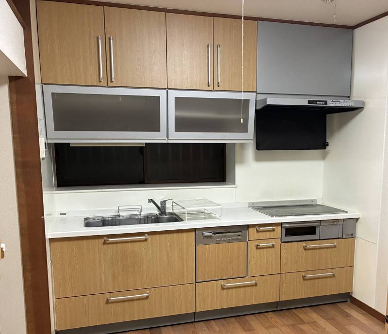 キッチンはIHクッキングヒーター