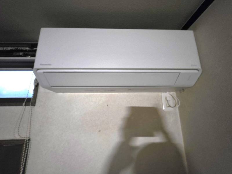 エアコン２台新設してます！