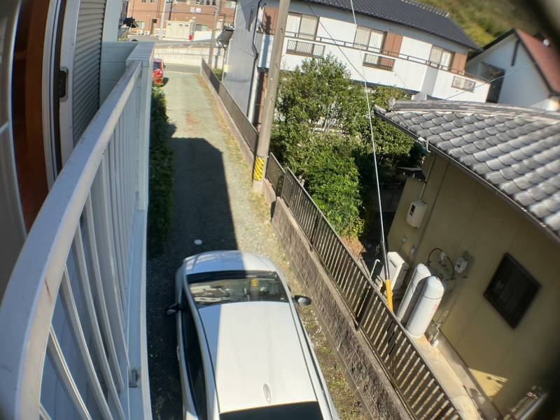 駐車場です
縦列で4台はとめられます