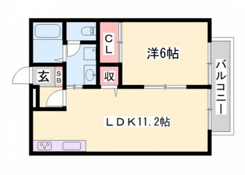 全部屋フローリング、収納もたっぷり