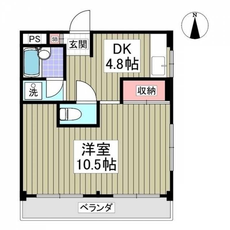 南向き、ゆったりした洋室、BT別！