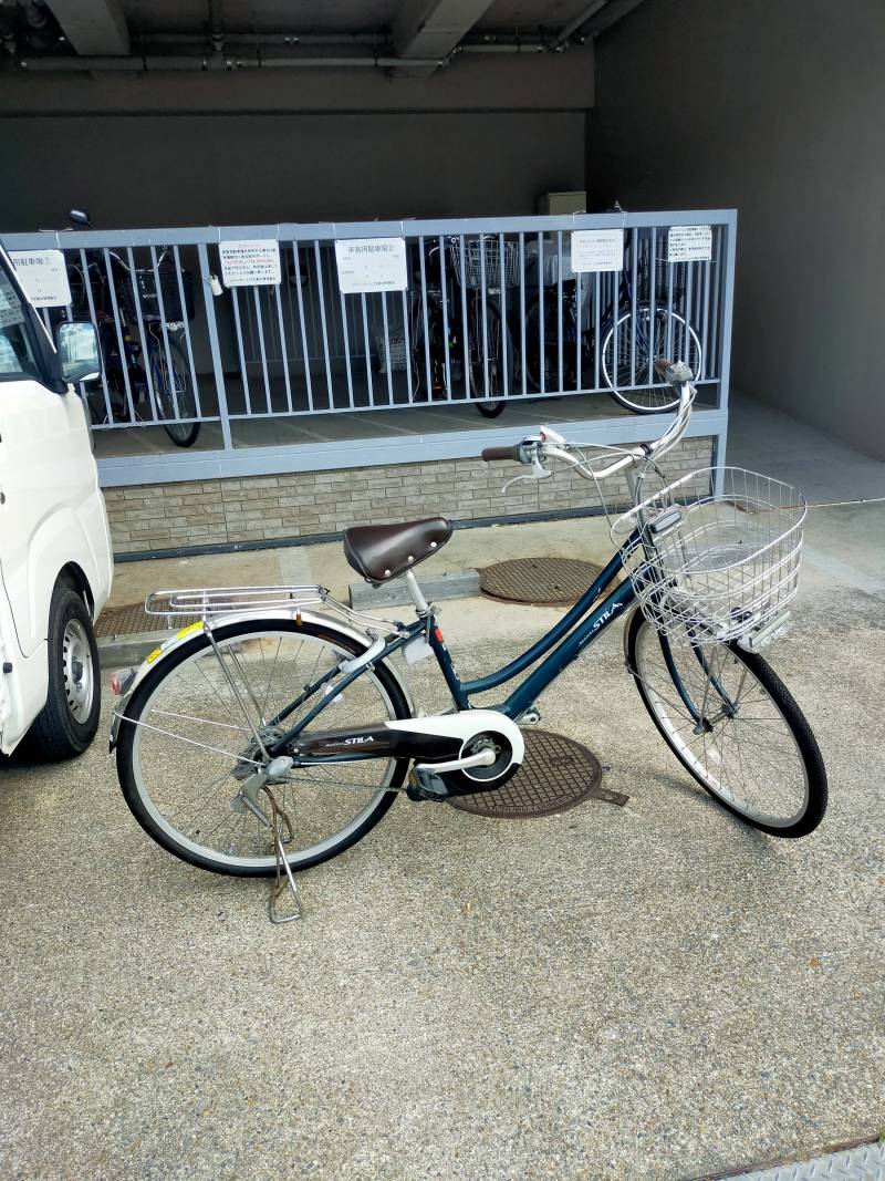 中古自転車を差し上げます