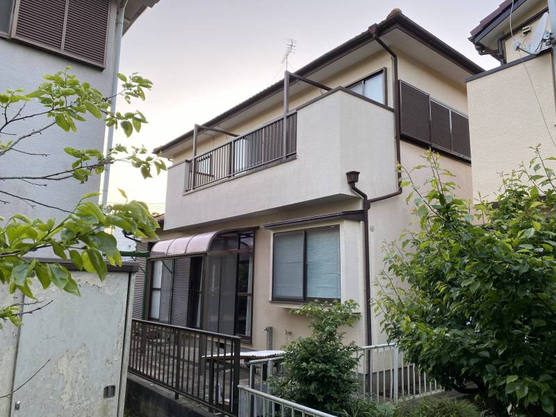 中庭がついています。