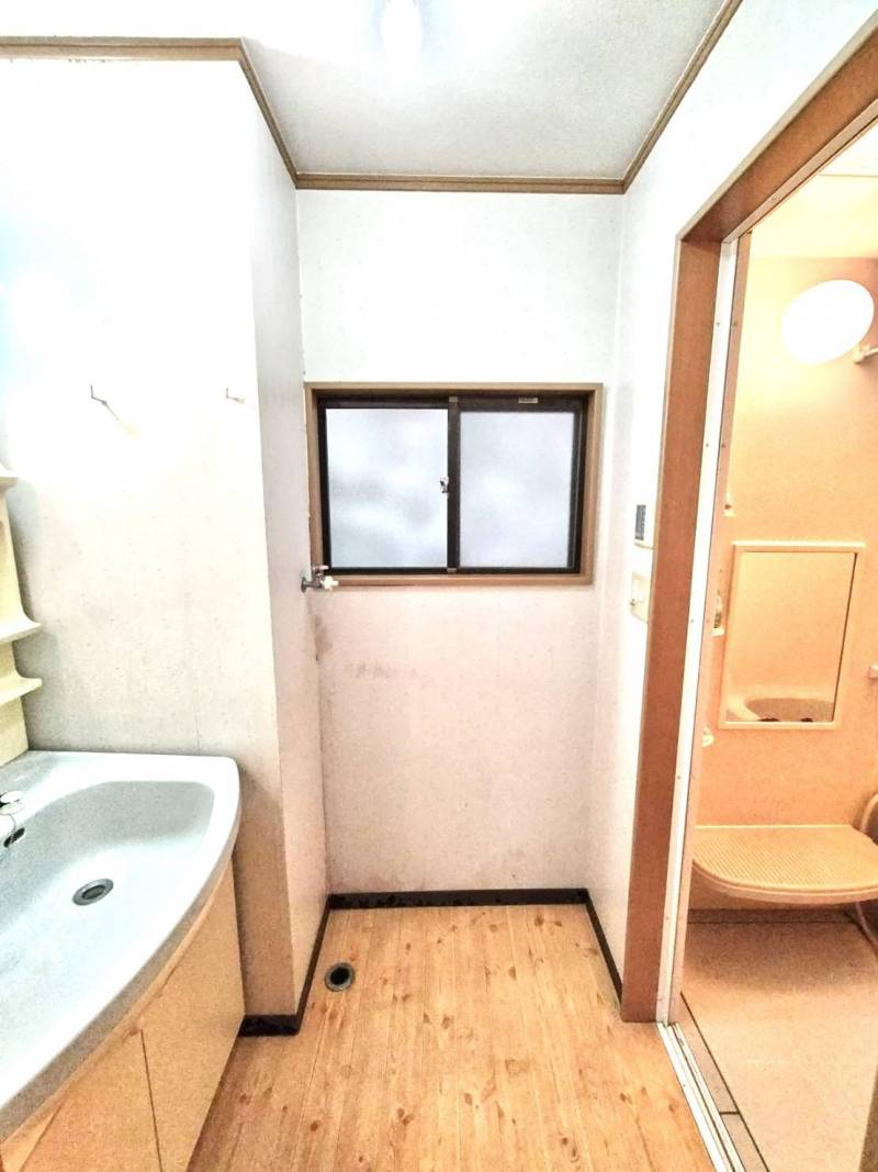 室内洗濯機置き場です