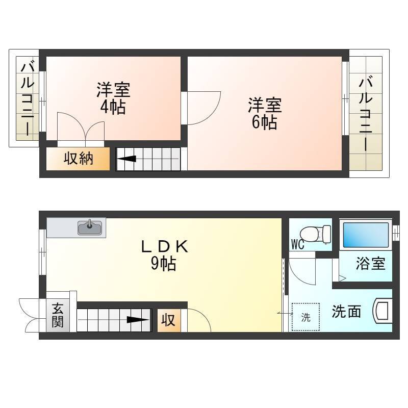 使いやすい間取りです