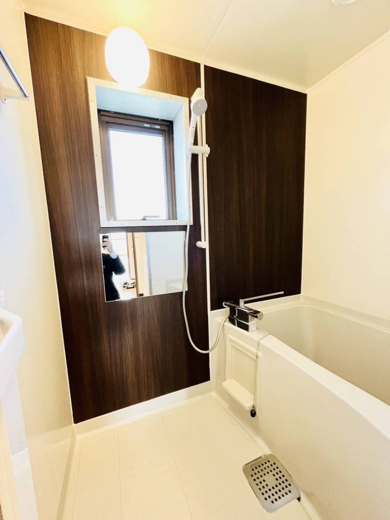 まるで分譲マンションの様な高級感ある浴室に仕上げてあります♪