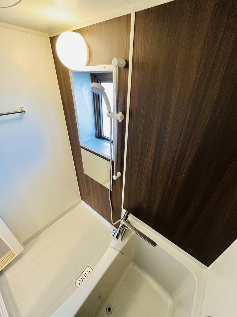 まるで分譲マンションの様な高級感ある浴室に仕上げてあります♪