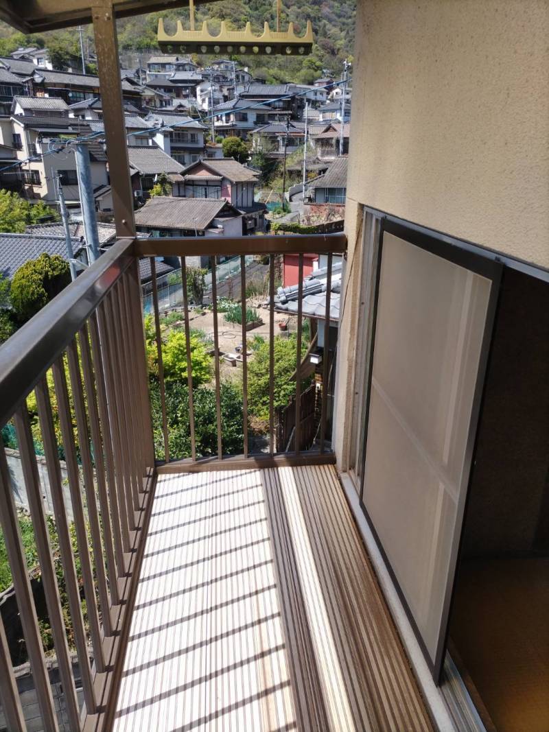 ベランダ眺望