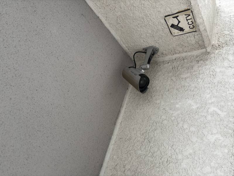 防犯カメラあり