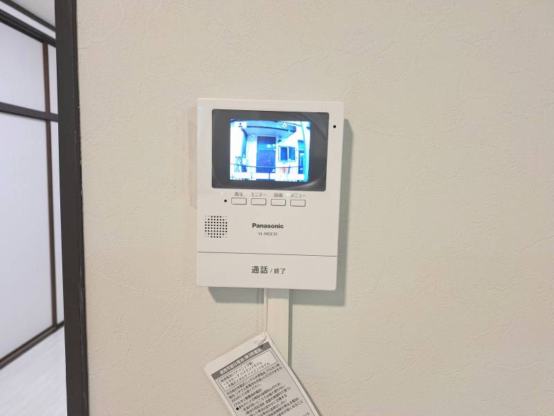 新品モニター付きインターホン