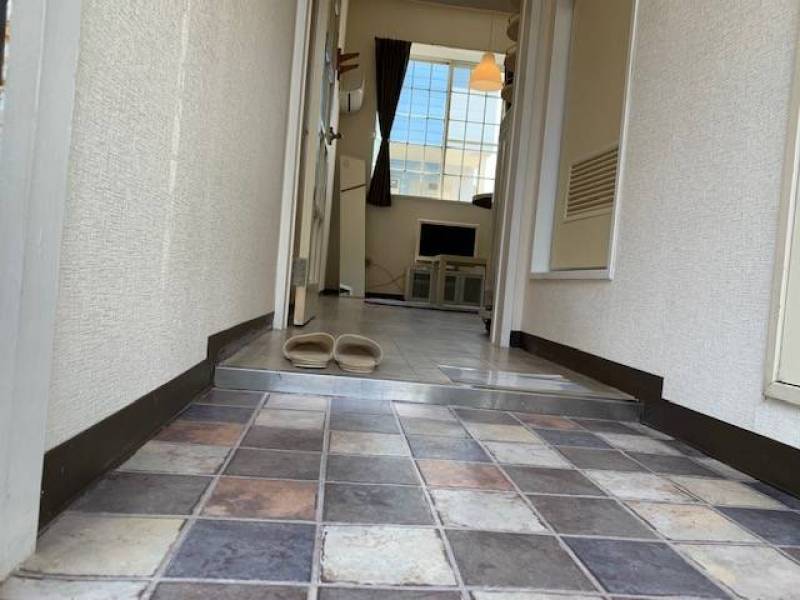 玄関もお洒落です♬