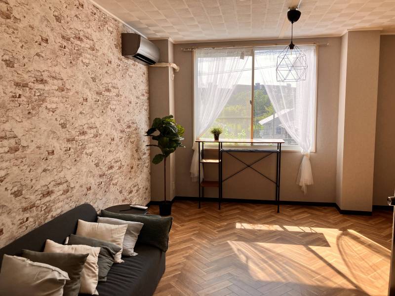 洋室からリビングキッチンへ♪