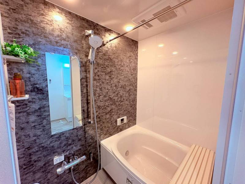 清潔感のある新しいお風呂で日々の疲れもリフレッシュ！