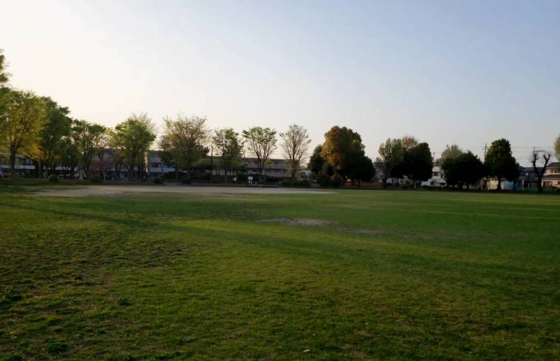 物件の近くには公園もあって居住性良好
