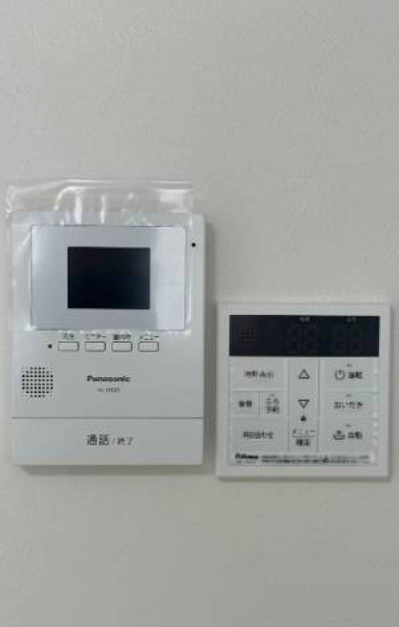 お風呂の追い炊き機能もついています。