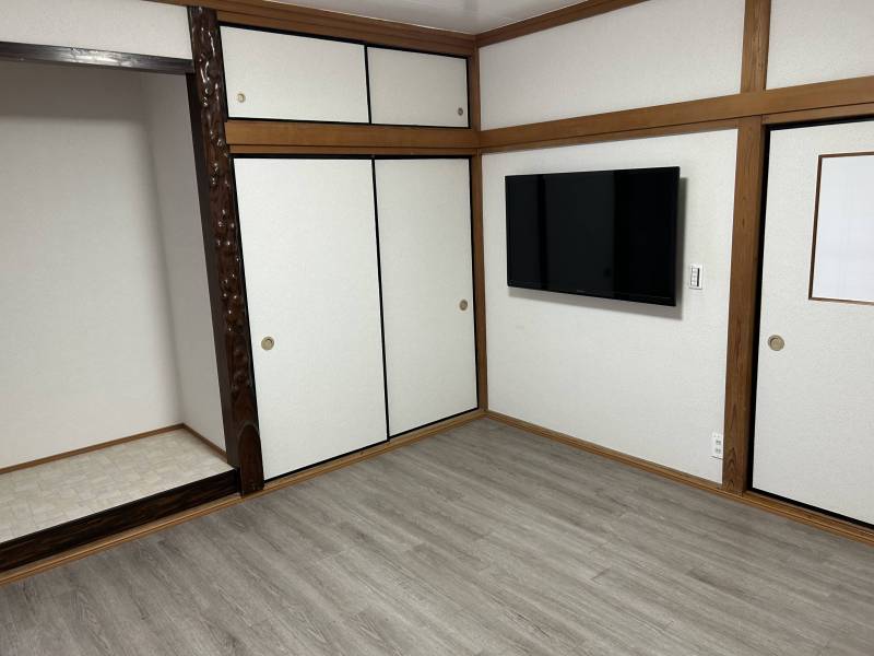 各部屋テレビを設置！！
モニターとしてもどうぞ