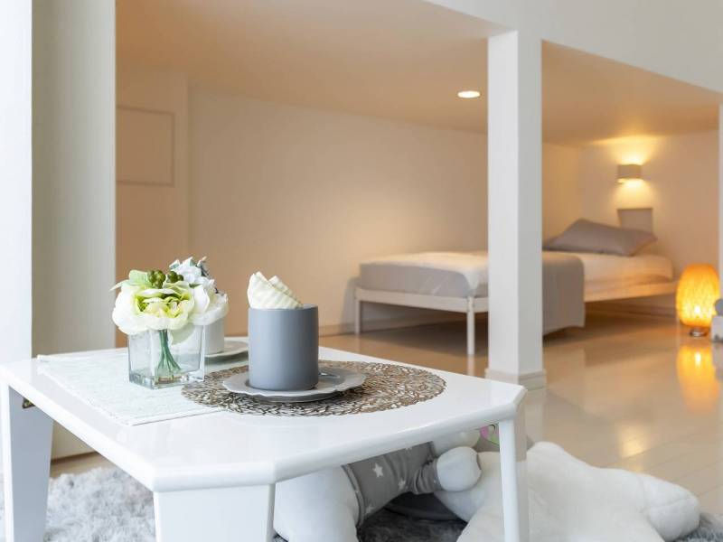 部屋に飾ってある小物は入居時にプレゼント！