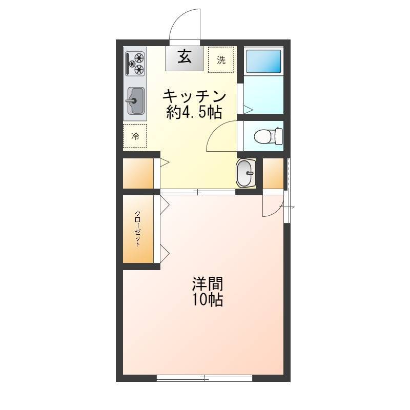 広く、使い勝手の良い間取りとなっています。